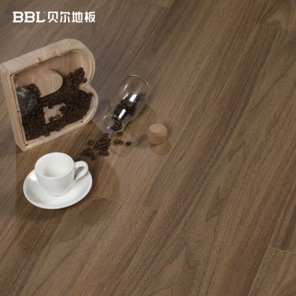 贝尔地板 优+系列 耐磨面新三层实木复合地板 优+MIX1505饰面新三层 15mm