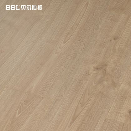 贝尔地板 优+系列 耐磨面新三层实木复合地板 优+MIX1503饰面新三层 15mm