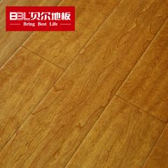 贝尔地板 多层实木复合地板 15mm家用 地热地暖地板 爱尔兰桦眉浅色款DH101