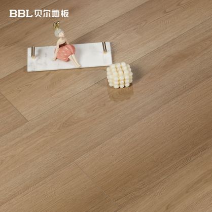 贝尔地板 SPC超级石晶地板 孕婴级环保超耐刮擦防水防火 8mm SS9-1004