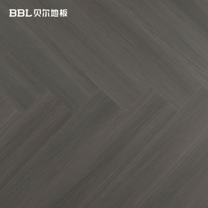 贝尔地板 SPC生态石晶地板 人字拼 6mm BBL-SS6-6001 630*126*6+0(0.5)/16P