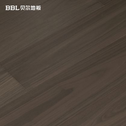 贝尔地板 实木复合地板 芯三层系列  芯三层     黑胡桃  ZN016