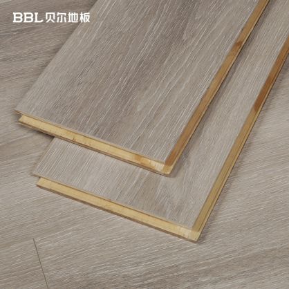 贝尔地板 BM9302 木刻年华耐磨多层系列 耐磨面芯三层实木复合地板 15mm