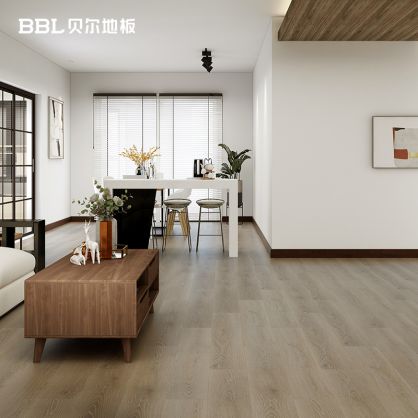 负离子抗菌地板 NPG1007 强化复合木地板 家用12mm