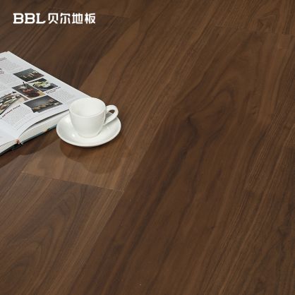 贝尔地板 实木复合地板 芯三层系列  芯三层     黑胡桃  ZN015