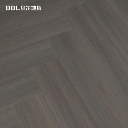 贝尔地板 SPC生态石晶地板 人字拼 6mm BBL-SS6-6001 630*126*6+0(0.5)/16P