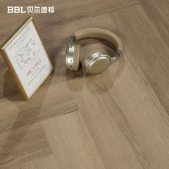 贝尔地板 SPC生态石晶地板 人字拼 6mm SS6-6005 630*126*6+0(0.5)/16P