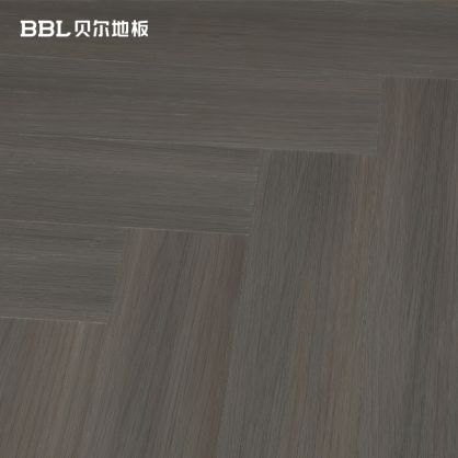 贝尔地板 SPC生态石晶地板 人字拼 6mm BBL-SS6-6001 630*126*6+0(0.5)/16P