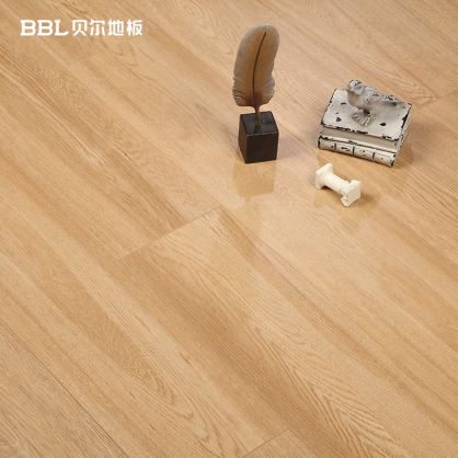 贝尔地板 BM9305 木刻年华耐磨多层系列 耐磨面芯三层实木复合地板 15mm