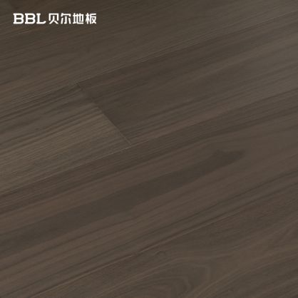 贝尔地板 实木复合地板 芯三层系列  芯三层     黑胡桃  ZN016