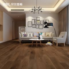 贝尔地板 芯三层实木地板 耐磨环保家用15mm 优+实木融合系列 优+MIX001