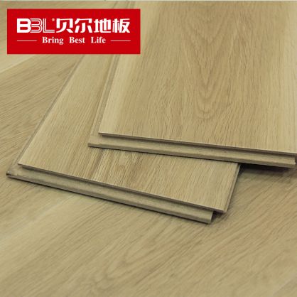 【格子铺专属款】贝尔地板 强化复合地板 12mm原木纹理 皇家橡木系列 GZ8001 