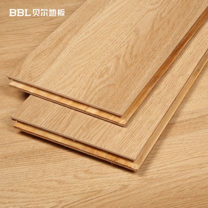 贝尔地板 BM9305 木刻年华耐磨多层系列 耐磨面芯三层实木复合地板 15mm