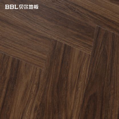 贝尔地板 SPC生态石晶地板 人字拼 6mm SS6-6008 630*126*6+0(0.5)/16P