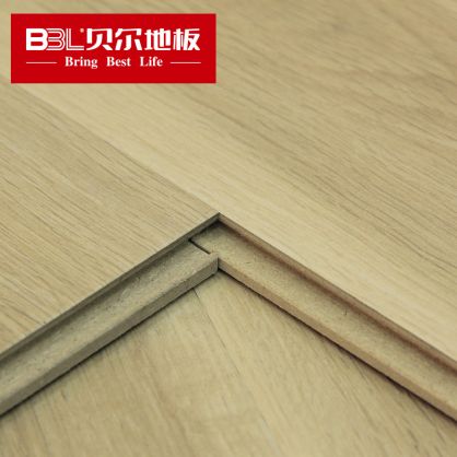 【格子铺专属款】贝尔地板 强化复合地板 12mm原木纹理 皇家橡木系列 GZ8001 