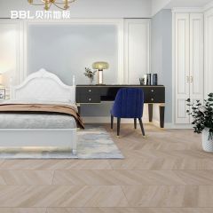 贝尔地板 BHD008 丛林印象系列 仿鱼骨拼 强化复合地板12mm