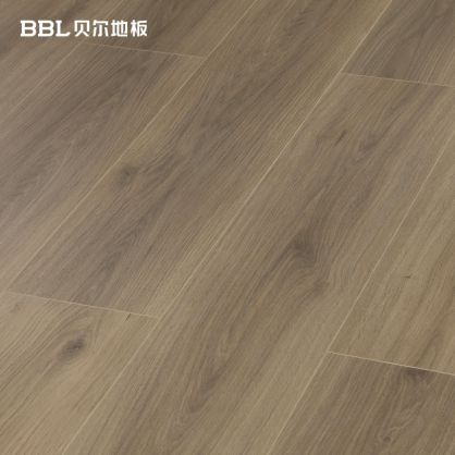 贝尔地板 BZM-E-2208 设计师专供 耐磨面新三层实木复合地板 14mm