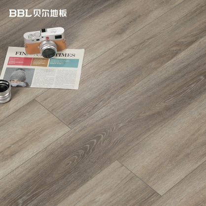 贝尔地板 SPC超级石晶地板 孕婴级环保超耐刮擦防水防火 8mm SS9-1003