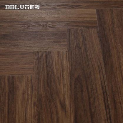 贝尔地板 SPC生态石晶地板 人字拼 6mm SS6-6008 630*126*6+0(0.5)/16P